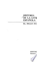Historia de la literatura española