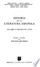 Historia de la literatura espanola