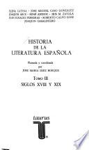 Historia de la literatura española