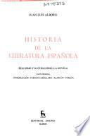 Historia de la literatura española: pt. 1
