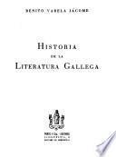Historia de la literatura gallega