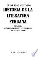 Historia de la literatura peruana