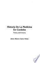 Historia de la medicina en Córdoba