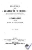 Historia de la monarquía en Europa