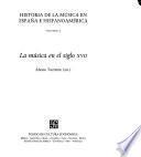 Historia de la música en España e Hispanoamérica