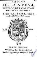 Historia de la nueva Mexico (etc.)
