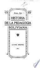 Historia de la pedagogía boliviana