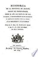 Historia de la Provincia de Aragon, Orden de Predicadores, desde el año 1808 hasta el de 1818