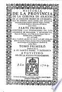 Historia de la provincia de la corona de Aragon de la sagrada orden de los ermitaños de nuestro gran padre San Augustin