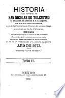 Historia de la provincia de San Nicolas de Tolentino, de Michoacan