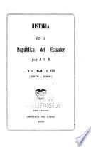 Historia de la república del Ecuador: 1876-1900