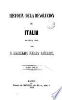 Historia de la Revolución de Italia en 1848 y 1849