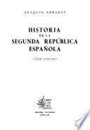 Historia de la segunda República Española