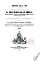 Historia de la vida de D. José Nicolás de Azara