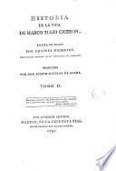 Historia de la vida de Marco Tulio Ciceron, 2