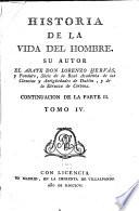 Historia de la vida del hombre