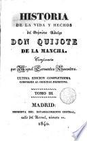 Historia de la vida y hechos del ingenioso hidalgo Don Quijote de la Mancha,3