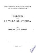 Historia de la Villa de Atienza
