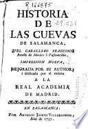 Historia de las cuevas de Salamanca