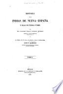 Historia de las Indias de Nueva-España y islas de Tierra Firme
