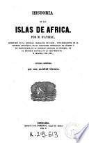 Historia de las islas de África