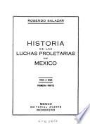Historia de las luchas proletarias de México: 1923-1929