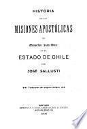 Historia de las misiones apostólicas de Monseñor Juan Muzi en el estado de Chile