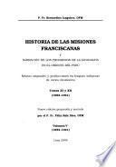 Historia de las misiones franciscanas y narración de los progresos de la geografía en el oriente del Perú: Tomos 11 y 12: 1852-1921