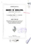 Historia de las Ordenes de Caballería