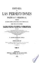 Historia de las persecuciones políticas y religiosas