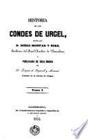 Historia de los condes de Urgel, 1