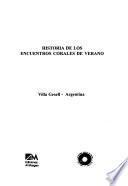 Historia de los Encuentros Corales de Verano