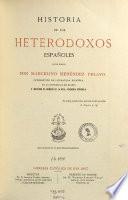 Historia de los heterodoxos expañoles
