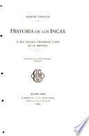 Historia de los Incas