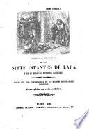 Historia de los infantes de Lara y de su hermano Mudarra Gonzalez