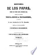 Historia de los papas