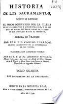 Historia de los sacramentos