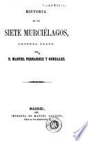 Historia de los siete murciélagos
