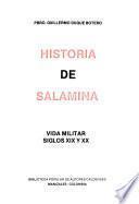 Historia de Salamina: Vida militar, siglos XIX y XX