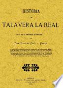 HISTORIA DE TALAVERA LA REAL