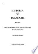 Historia de Totatiche