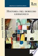 Historia del derecho germánico