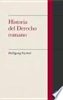 Historia del derecho romano