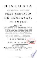 Historia del famoso predicador Fray Gerundio de Campazas, alias Zotes