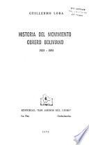 Historia del movimiento obrero boliviano: 1923-1933