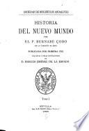 Historia del Nuevo mundo