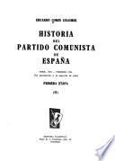 Historia del Partido Comunista de España