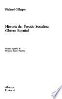 Historia del Partido Socialista Obrero Español