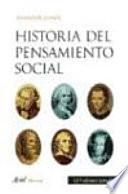 Historia del pensamiento social