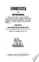 Historia del primer descubrimiento y conquista de las Canarias escrita 1402, trad. de la edicion hecha en Paris 1630, por Pedro M. Kamirez